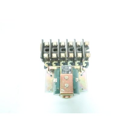 JOSLYN CLARK 120V-DC Control Relay 4U6-120